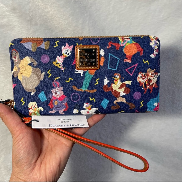 Disney Afternoon Dooney & Bourke Wristlet Wallet by Cortney Williams 90s - Picture 6 of 10